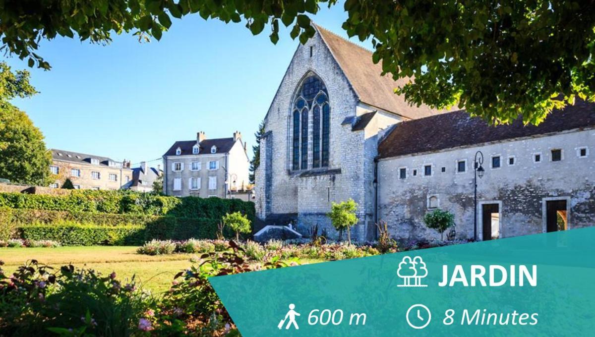 Apartament Cosy & Chic - Hyper Centre - Wifi - Proche Gare Châteauroux Zewnętrze zdjęcie